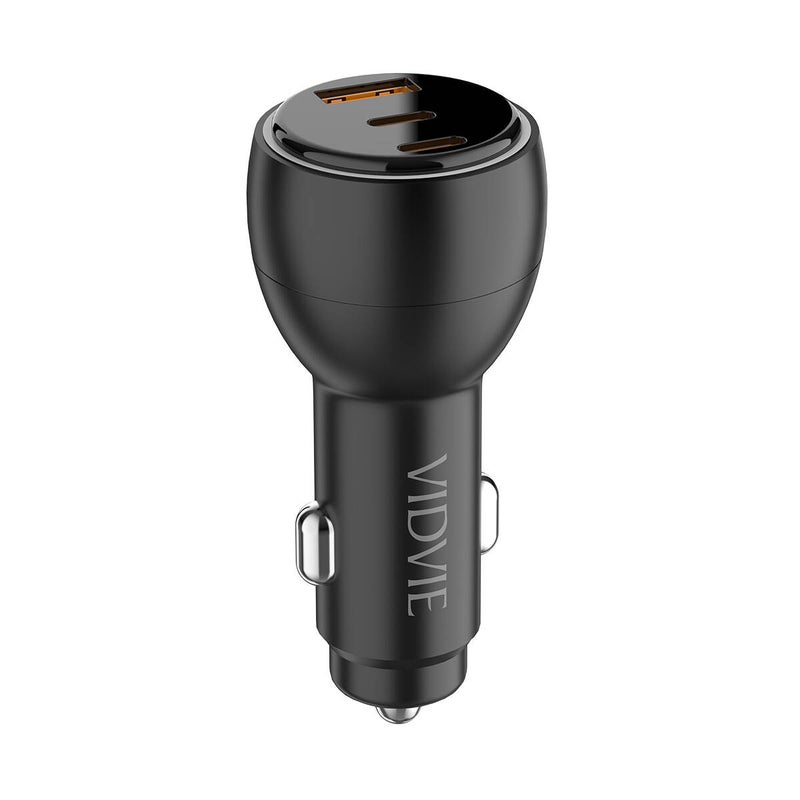 CC548 Dual Type-C & USB Fast Car Charger – Rapid Charging for All Devices