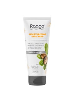 RAAGA PROFESSIONAL Moisturizing Facewash With Shea Butter Jojoba And Almond Oil 80ml Gently Cleanses Skin Removes Dirt And Impurities For Normal To Dry Skin  - Image 1