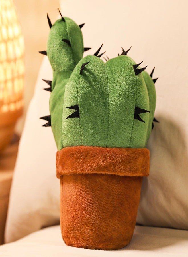 OtGalk Cactus Shape Pillow-3D Throw Pillow Sofa Cactus Shaped Pillow Plush Cactus Decorative Pillow Office Bed Cushion for Couch Sofa Living Room Home Decor for Plant Lovers, Garden Lovers (9.8 inch) - Image 1