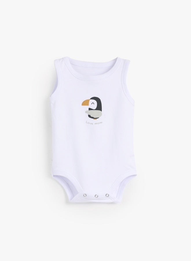 جونيور بادي سوت قطن عبوة 3 قطع بيبي للجنسين - Image 3