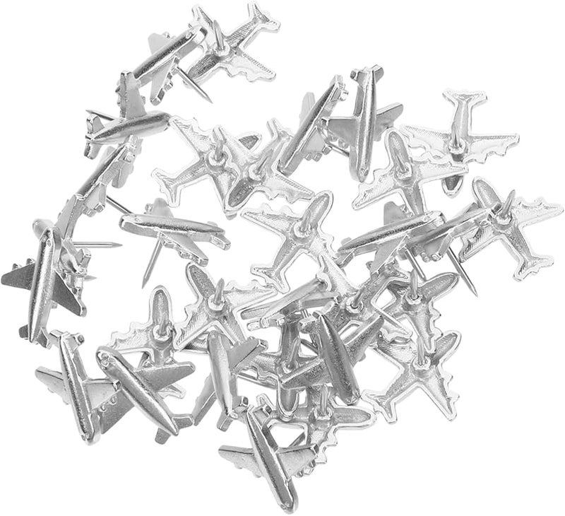 VILLCASE 120 Pcs Decorative Push Pins Metal Thumb Tacks for Office Bulletin Board - Image 3
