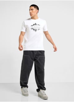 Seventy Five Basics Printed T-Shirt  - Image 4