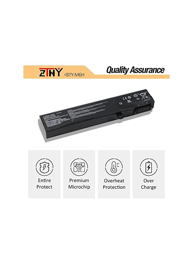 ZTHY Bty-M6H Laptop Battery For Msi Ge62Vr Ge63 Ge63Vr Ge72Vr Ge73 Ge73Vr Ge75 8Re Gl62M Gl62Mvr Gl63 Gl72M Gl72Mvr Gl72Vr Gp62 Pe70 Gl73 Gp62M Gp62X Gp62Mvr Gp62Vr Gp63 Gp72M Gp72Vr Gp73 Pe70 Pl62 - Image 5