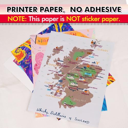 KOALA PAPER Waterproof Paper for Inkjet Printer, 8.5x11 Inch 30 Sheets, Matte White Tear-Resistant Printable Paper, Durable and Quick-Drying - Image 3