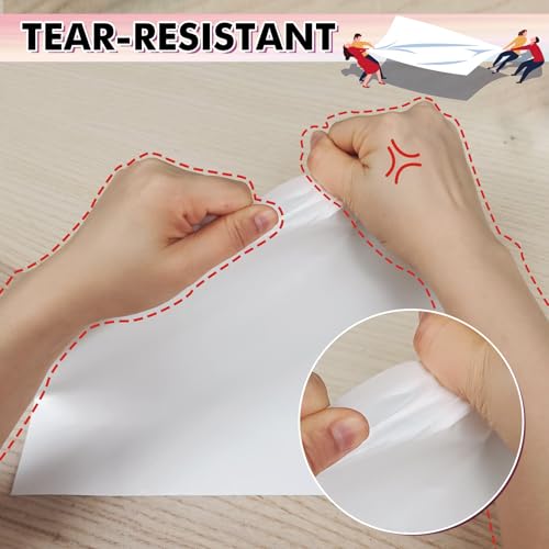 KOALA PAPER Waterproof Paper for Inkjet Printer, 8.5x11 Inch 30 Sheets, Matte White Tear-Resistant Printable Paper, Durable and Quick-Drying - Image 5