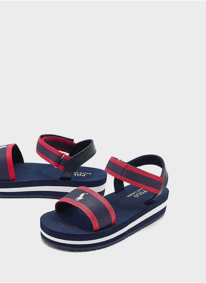 POLO RALPH LAUREN Kids/Youth Logo Sandals  - Image 4