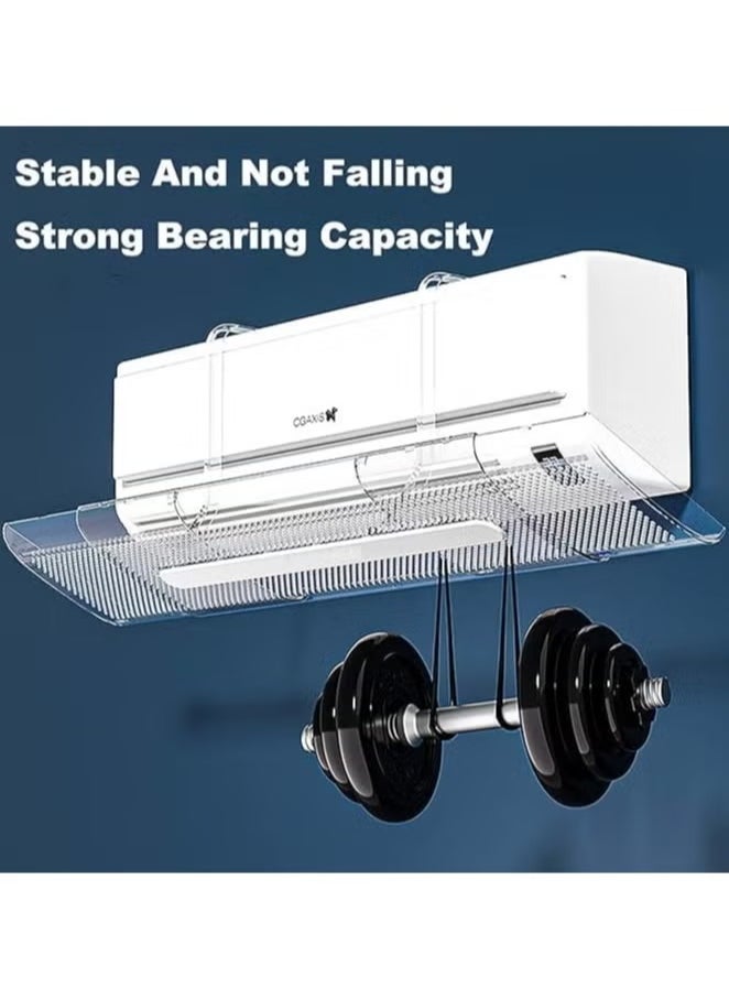 Arabest Air Conditioning Adjustable Anti Cold Baffle,Retractable Air Conditioning Wind Deflector,Manual Adjustment of Air Conditioning Wind Direction,Used inLiving Room,Offices(White)  - Image 5