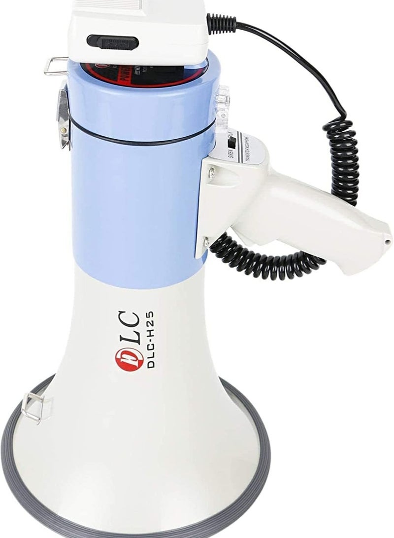 DLC DLC-H25 Loudspeaker Megaphone DLC-H25 White/Blue  - Image 3