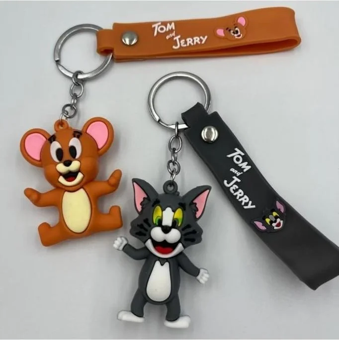 Dzc Kuzenler Avm Dzc Cousins ​​Avm Tom and Jery Silicone Keychain Price for 2 Pieces