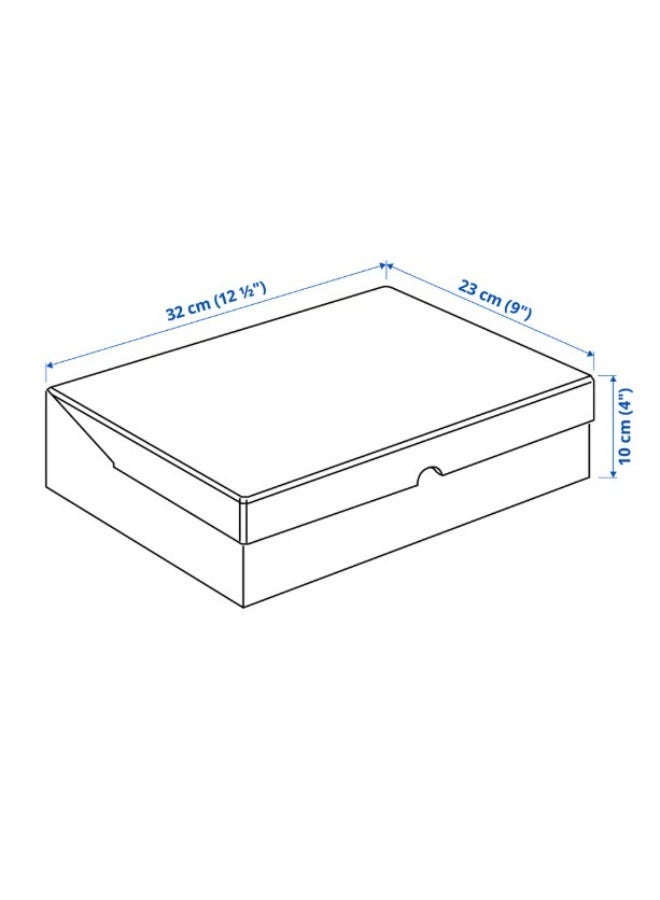صندوق بغطاء، 32 × 23 × 10 سم - Image 5