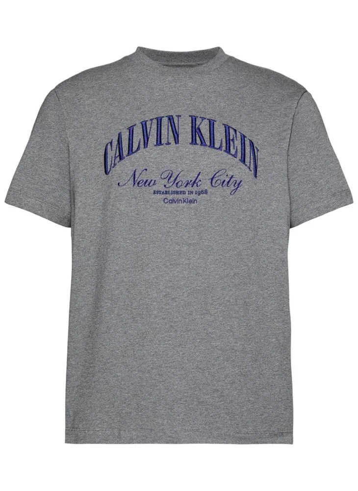 Calvin Klein Jeans  Graphic Crew Neck T-shirt for Men | Best Price UAE