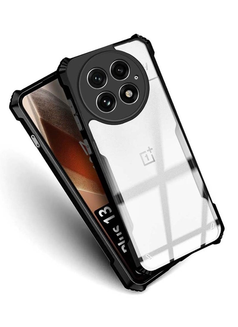 Generic - OnePlus 13 Shockproof Crystal Clear Back Cover Case 360 Degree Protection Transparent Back Cover for OnePlus 13 5G - Image 1