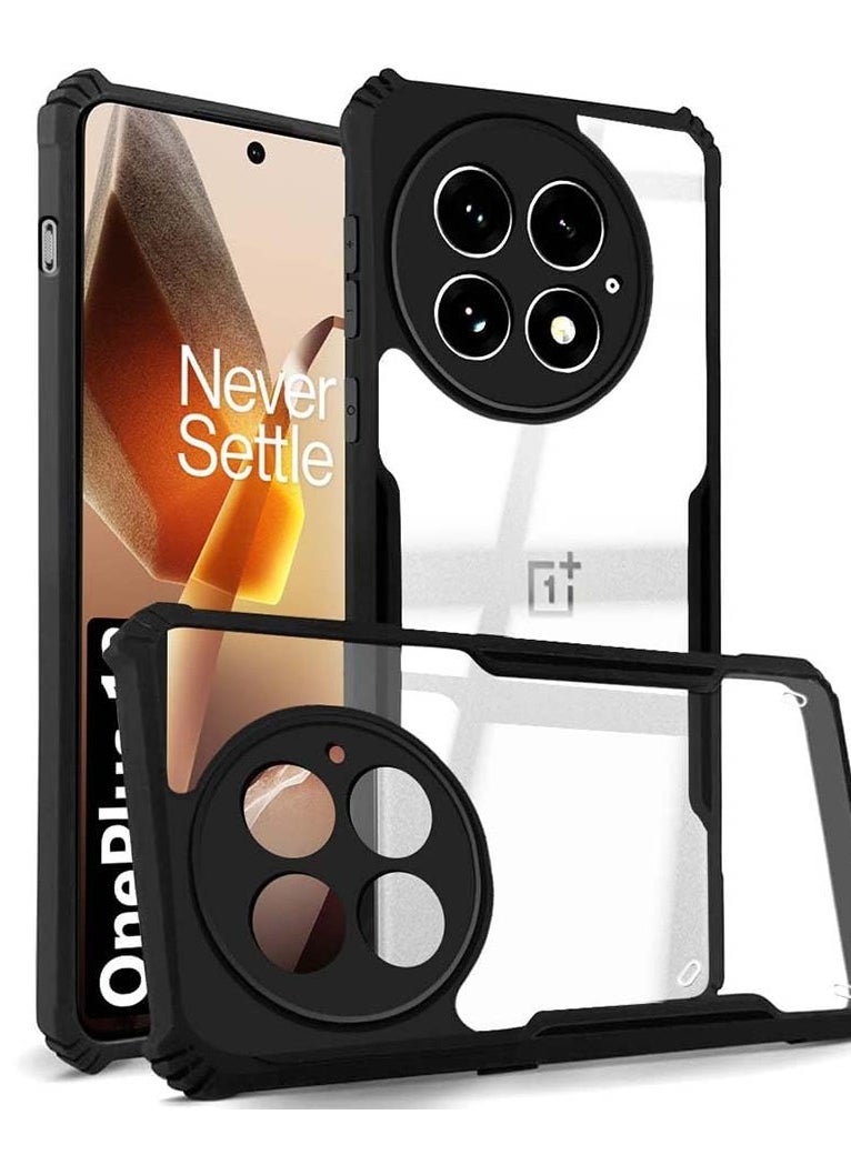 Generic - OnePlus 13 Shockproof Crystal Clear Back Cover Case 360 Degree Protection Transparent Back Cover for OnePlus 13 5G - Image 1