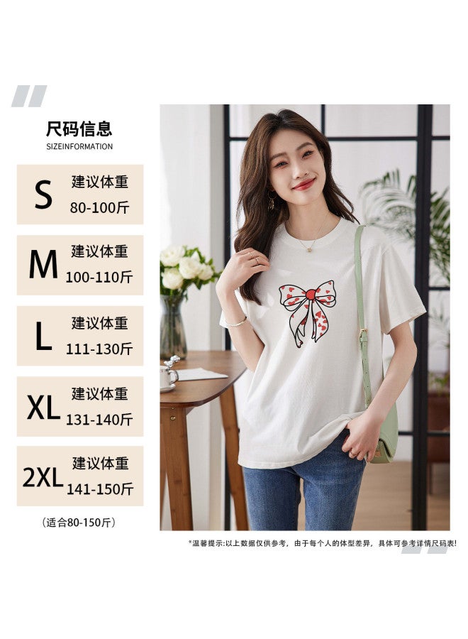 Hstyle Round Neck Short Sleeve T-shirt Women 2025 Summer Thin Stylish Niche Tee Slim Fit Versatile Top - Image 4