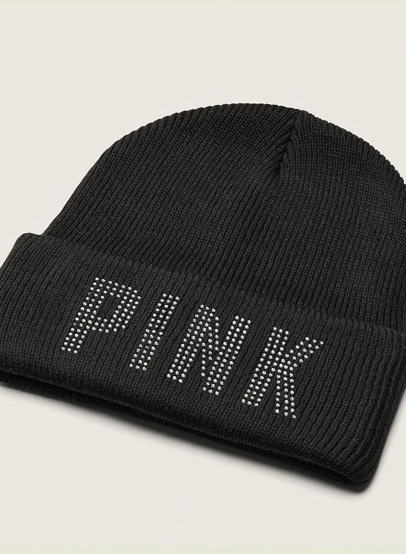 PINK Rib Beanie
