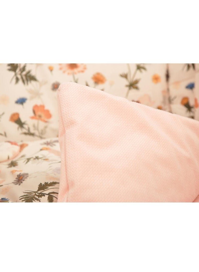 BabyDream Babydream 4pcs set for crib-Pink  - Image 5