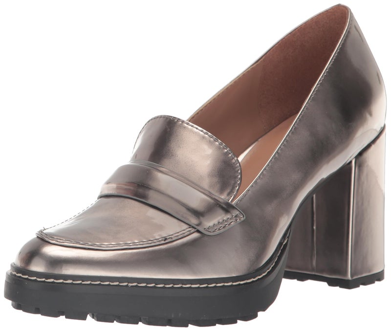 Naturalizer أحذية لوفر نسائية من ناتشرايزر دابني برباط سهل بsole لوج معدني بيوتر 95 و