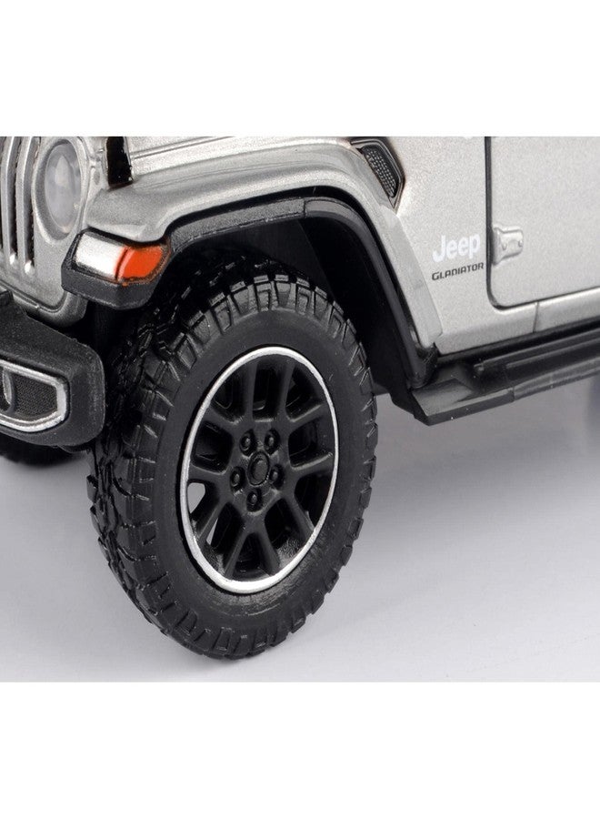 Motormax Toy 2021 Gladiator Overland (Closed Top) Pickup Truck Silver Metallic 124-127 Diecast Model Car by Motormax 79365 - Image 5