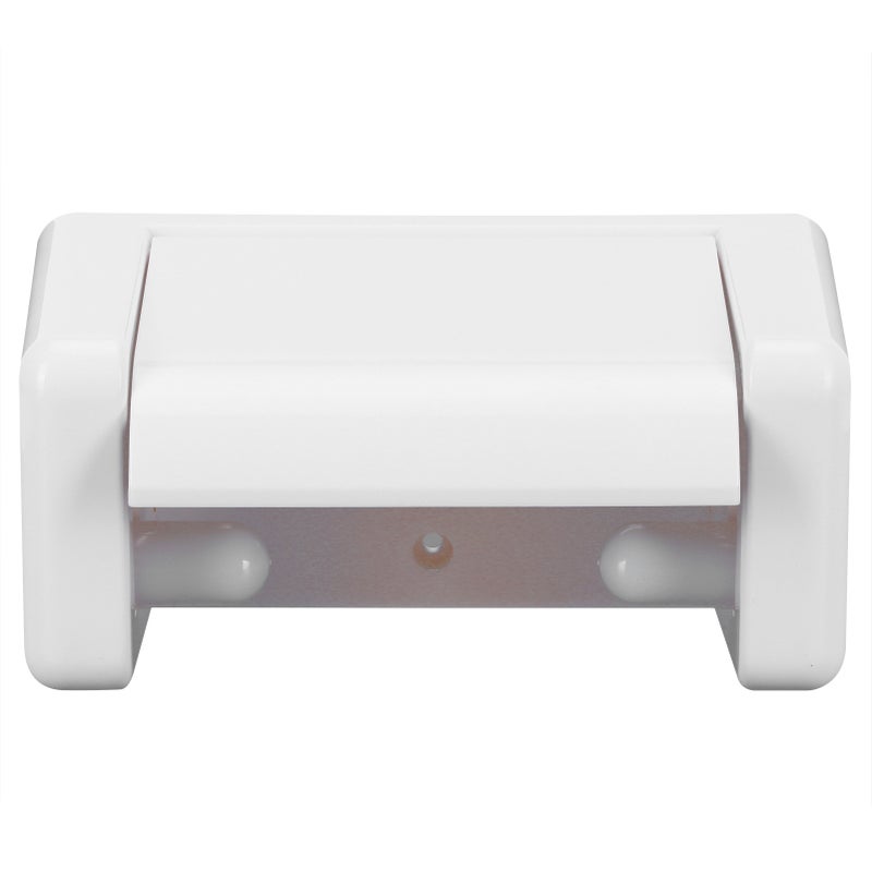 Wall Mounted Toilet Paper Holder Roll Paper Holder Toilet Tissue Rack for BathroomWhite - Image 3