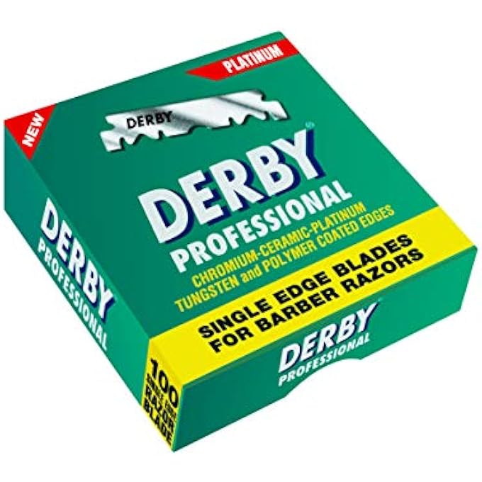 Derby Professional Single Edge Razor Blades 100 Count Pack of 2 - Image 2