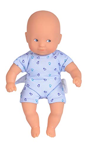 Corolle دمية كورول ميني كالين الناعمة للأطفال - زرقاء - 8 إنش دمية ذات جسم ناعم، برائحة الفانيليا، للأطفال من عمر 18 شهرًا وما فوق - Image 2