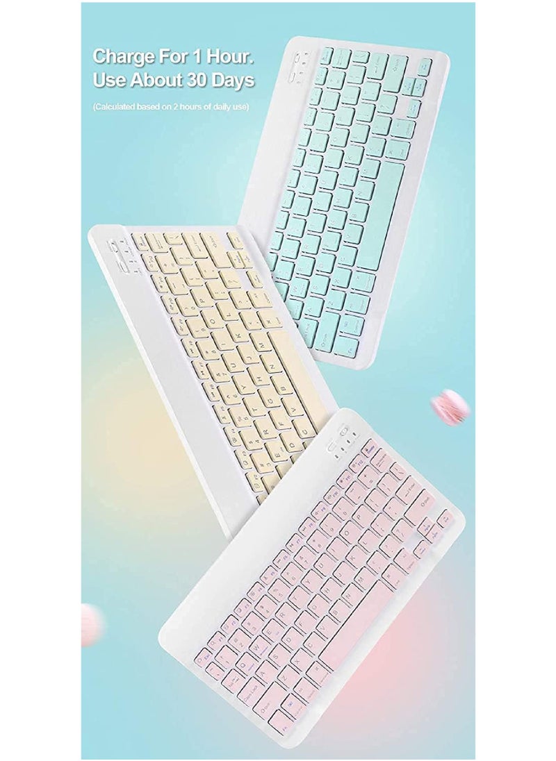 Captaintech - Keyboard Case for IPad Pro 13 Inch 2024 (M4 7th Gen) with Pen Holder Removable Keyboard Case for IPad Pro 13 (Model:A2926、A3007) - Image 1