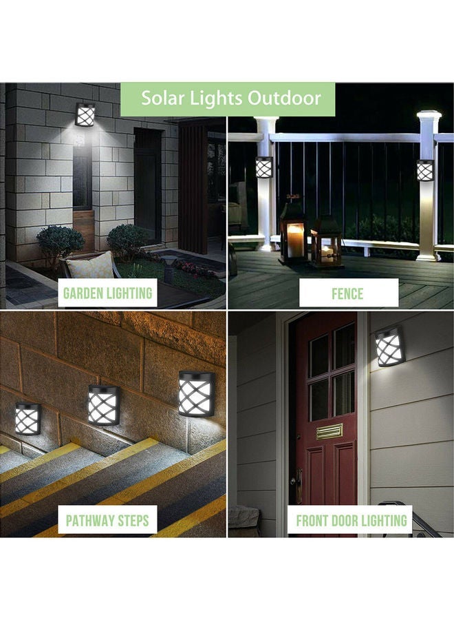 NIBEMINENT Solar Powered Wall Lamp Multicolour 13.9x5.9x10.5cm - Image 5