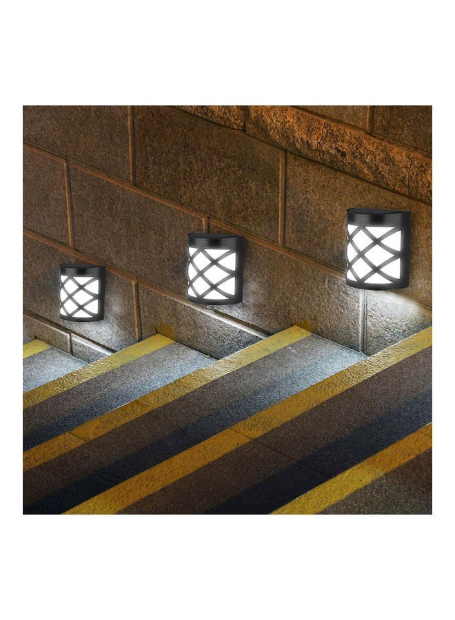 NIBEMINENT Solar Powered Wall Lamp Multicolour 13.9x5.9x10.5cm - Image 2