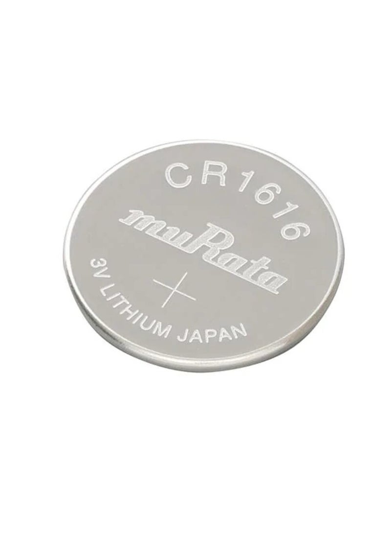 muRATA 5-Pieces Murata CR1616 Lithium (muRata) Japan Batteries - Image 2