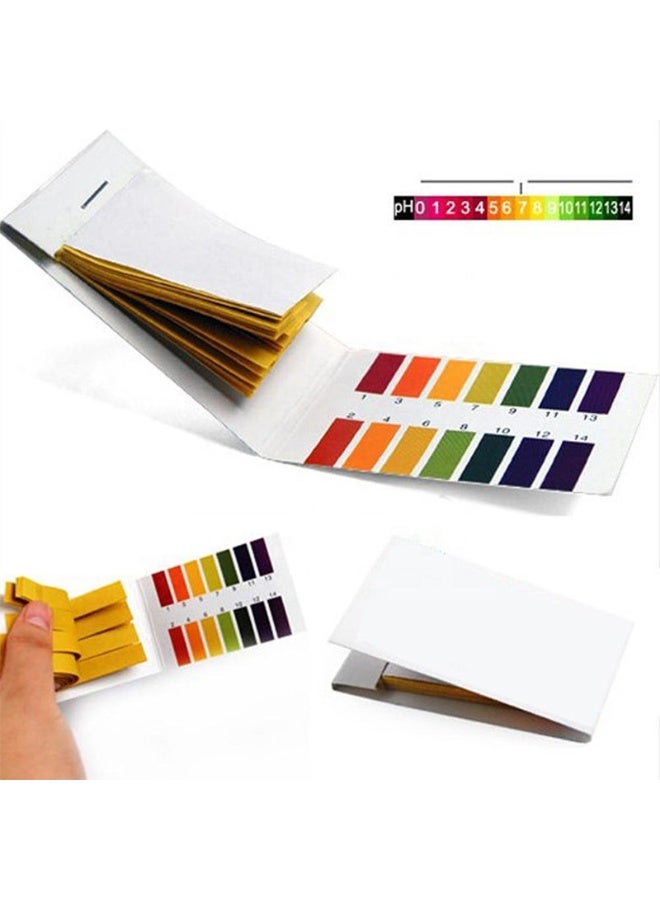 80 Strips Full Range PH Alkaline-Acid Test Paper Universal pH Test Paper Litmus Test Paper - Image 2