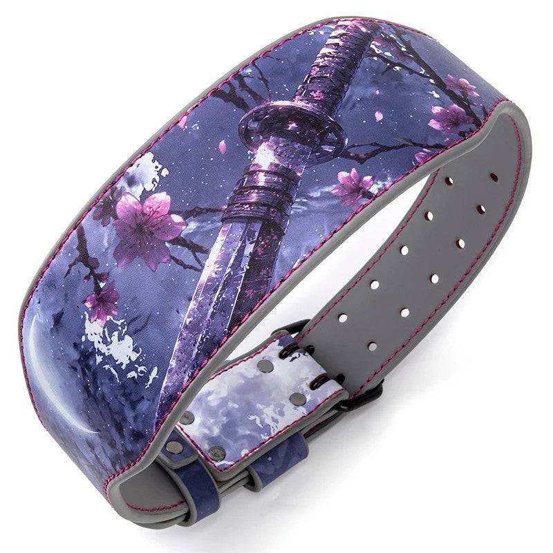 Bluejw Adjustable Women's Powerlifting Belt - Waist Trimmer Support for Gym Fitness & Weight Training - Image 1