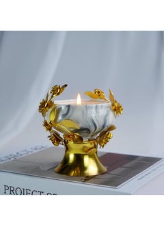 Y&D Handheld Metal Censer Living Room Desktop Aromatherapy Furnace-8*8*9CM  - Image 1