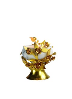 Y&D Handheld Metal Censer Living Room Desktop Aromatherapy Furnace-8*8*9CM  - Image 5