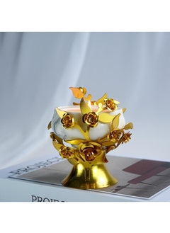Y&D Handheld Metal Censer Living Room Desktop Aromatherapy Furnace-8*8*9CM  - Image 2