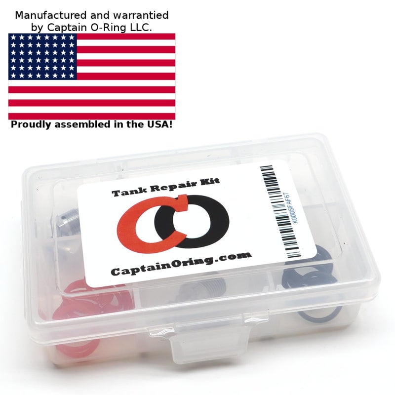 Captain O-Ring Paintball Tank Repair Kit (Burst Disks, Fill Nipple, Tank O-Rings, etc) - Image 4