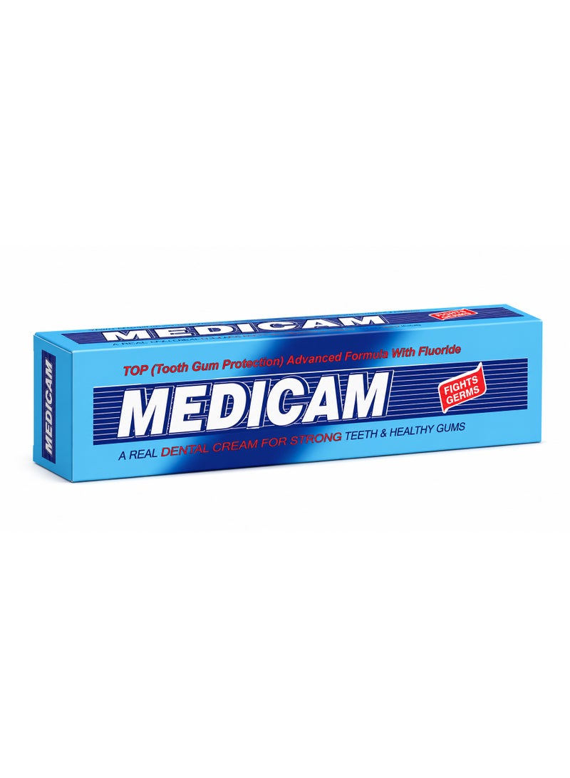 Medicam Toothpaste 100g – Fluoride Dental Cream for Strong Teeth & Healthy Gums