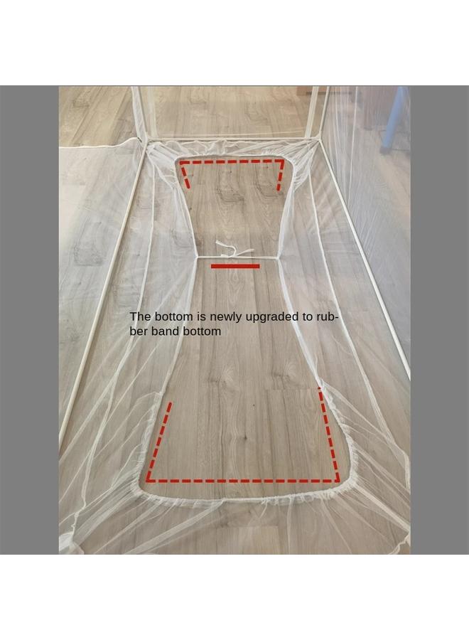 Bluejw Students' Upper And Lower Bunk Universal Mosquito Net Retractable Height 90-120 Single College Student Dormitory Dormitory Upper And Lower Bunk - Image 5