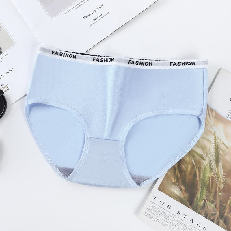 Girls Seamless Cotton Briefs Autumn Winter Simple Japanese Style Skin color - Image 2