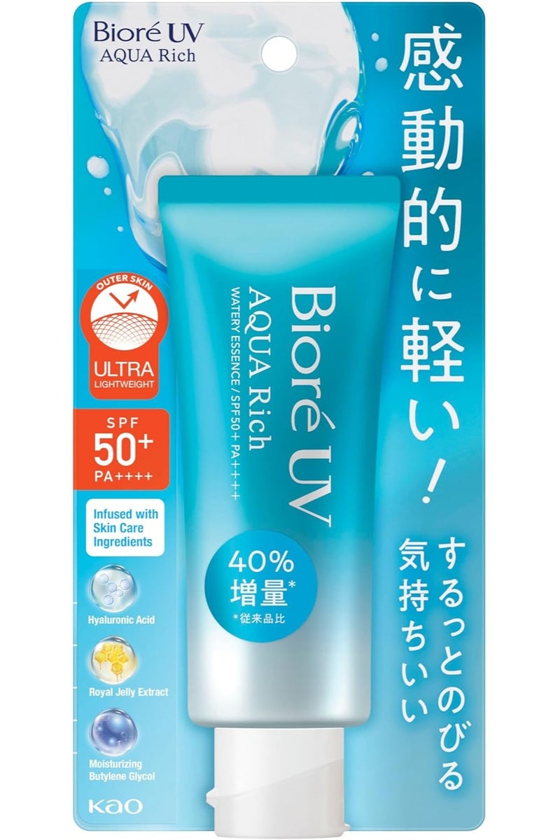 Bioré Biore UV Aqua Rich Watery Essence SPF50+ - Image 1