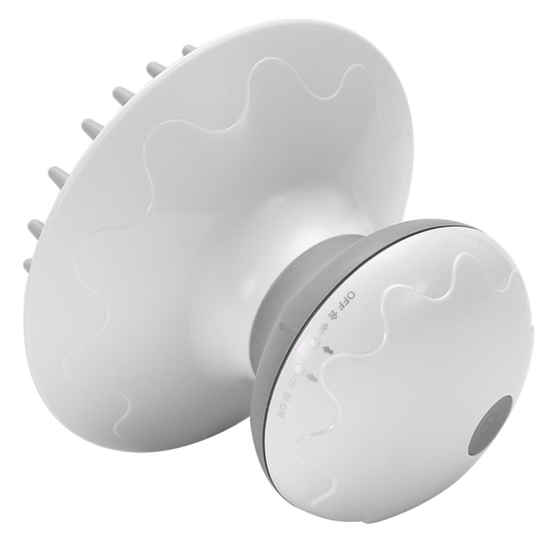 Electric Head Massager Anti Static Scalp Relaxation Stress Relief Hair Scrubber Brush - Image 3