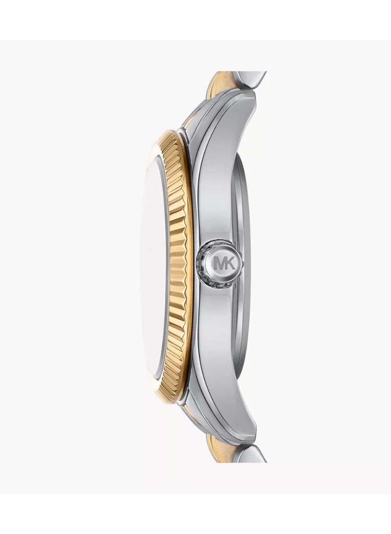 مايكل كورس Women Michael Kors MK4815 Lexington Women’s Two-Tone Stainless Steel Watch – 26mm Silver Dial, Quartz Movement, 50M Water Resistant - Image 4
