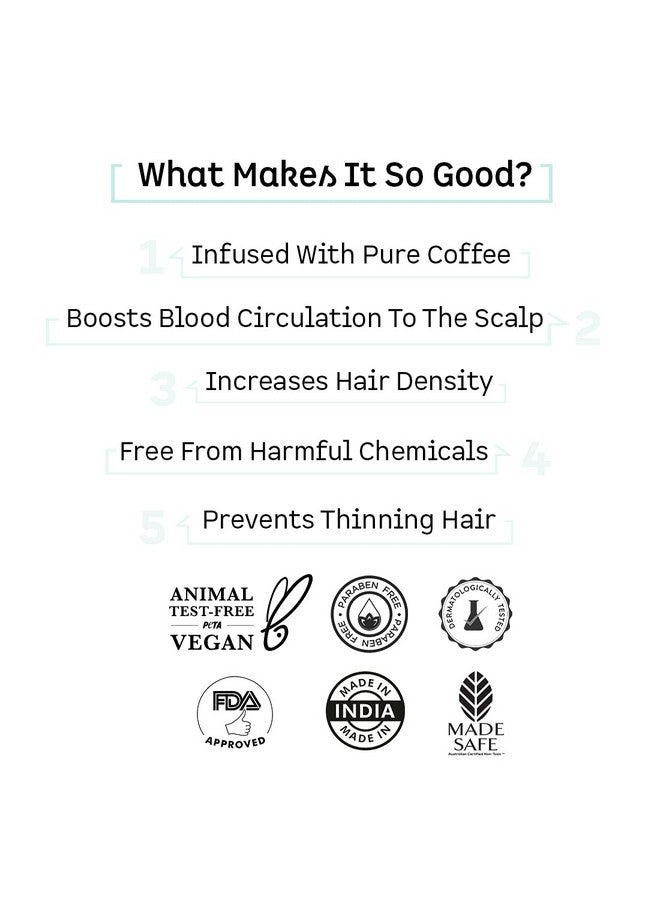 MCaffeine Coffee Scalp Tonic For Hair Growth With Redensyl & Proteins | Controls Hair Fall & Breakage, Stimulates & Energizes Hair Roots | For Men & Women | Sulphate Free (100Ml)  - Image 4