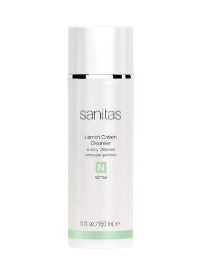 Sanitas Sanitas Skincare Lemon Cream Cleanser, Enriching Cleanser, Vitamin C, Vitamin E, Jojoba Oil, 5 Ounces 