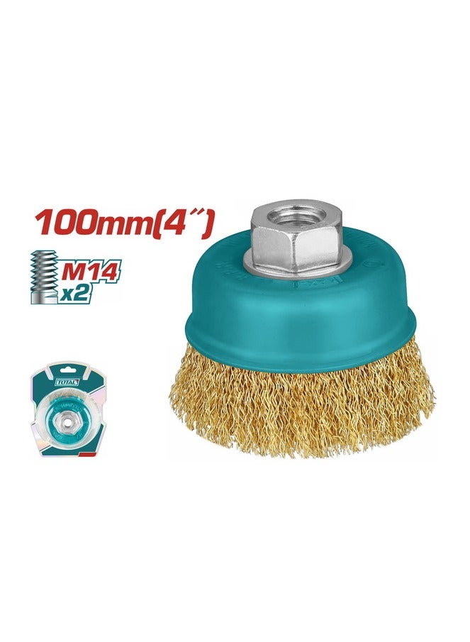 TOTAL Cup brush, 4 inches, free - TAC31041 - Total - Image 1