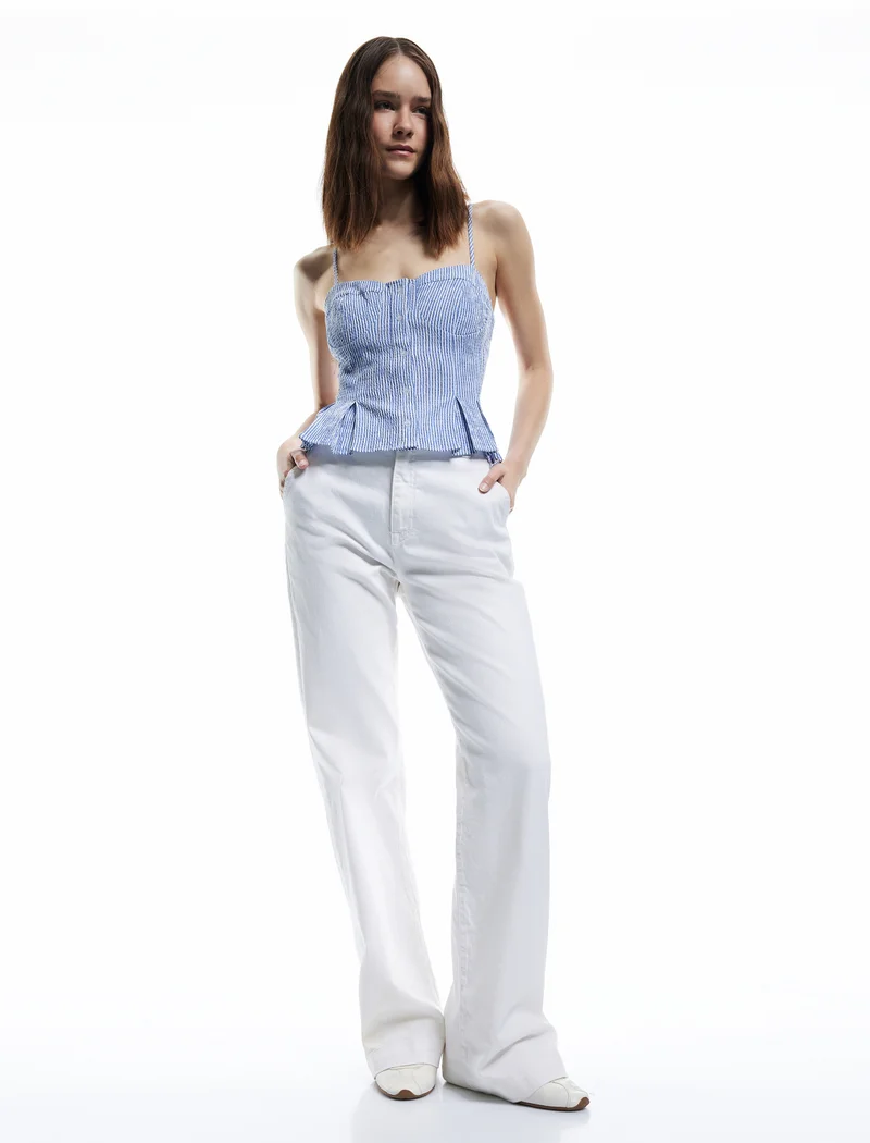 كوتون Koton X İnji - Crop Blouse