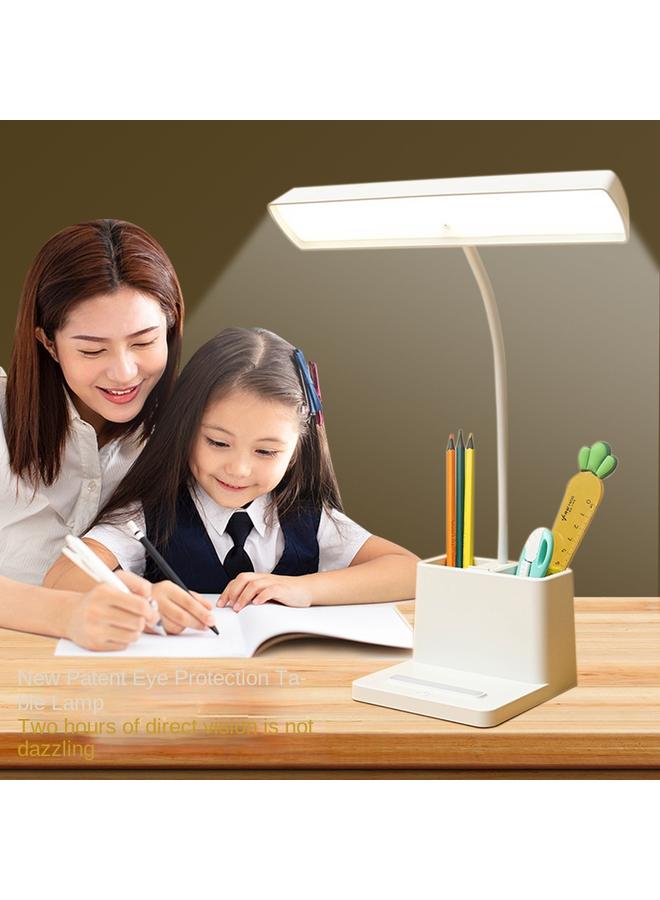 Bluejw New Intelligent Voice Desk Lamp LED Dimming Folding Charging And Inserting Dual-purpose Reading Voice-activated Bedside Desk Lamp For Students And Children - Image 5