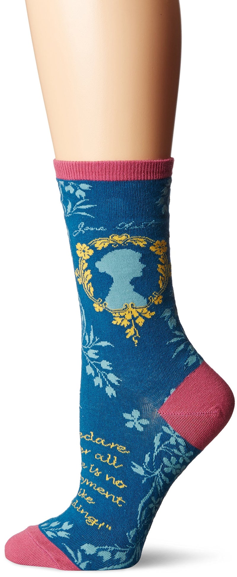 Socksmith Jane Austen Steel Blue One Size - Image 5