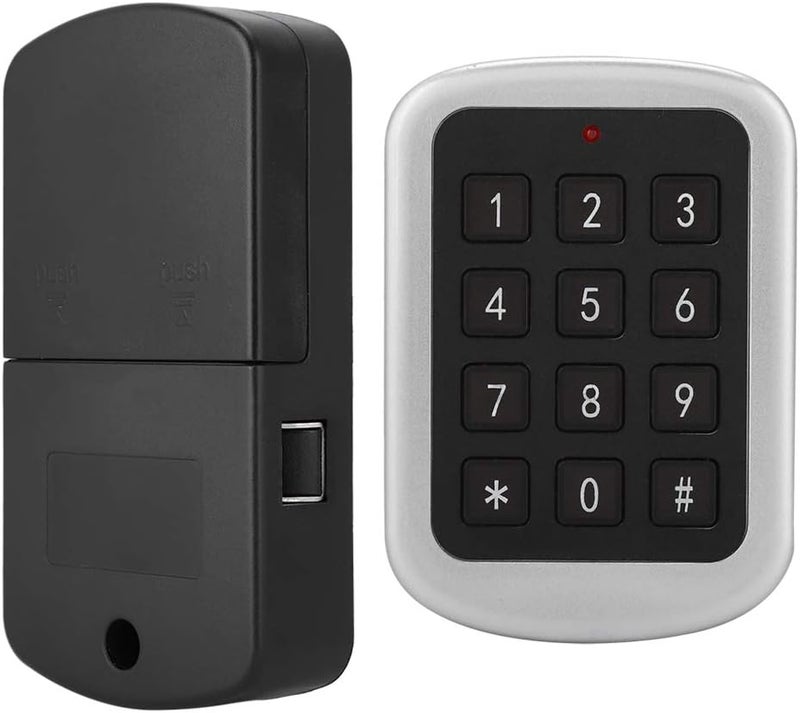 klarako Digit Lock Electronic Keyboard Lock for Cabinet / Filing Cabinet / Drawer / Shoe Cabinet Temporary and Normal Modes Adjustable - Image 1