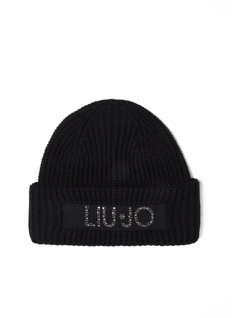 Liu Jo Knit cap with logo