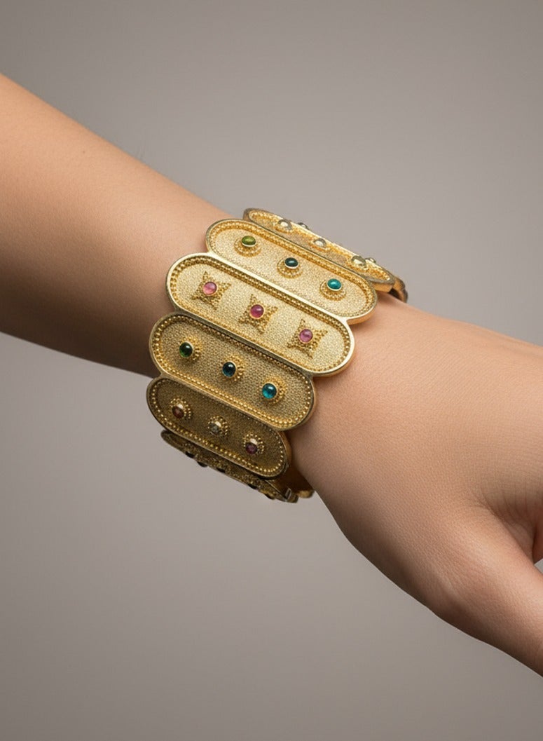 بي تي سي إيلا - اسوره فضة مطليه بالذهب (SIL0540) - Image 1